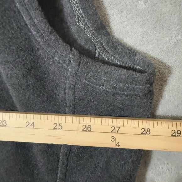 NWT Columbia Men 2XL Steens Mountain Vest Full Zip Charcoal Heather Gray Fleece - Picture 7 of 10